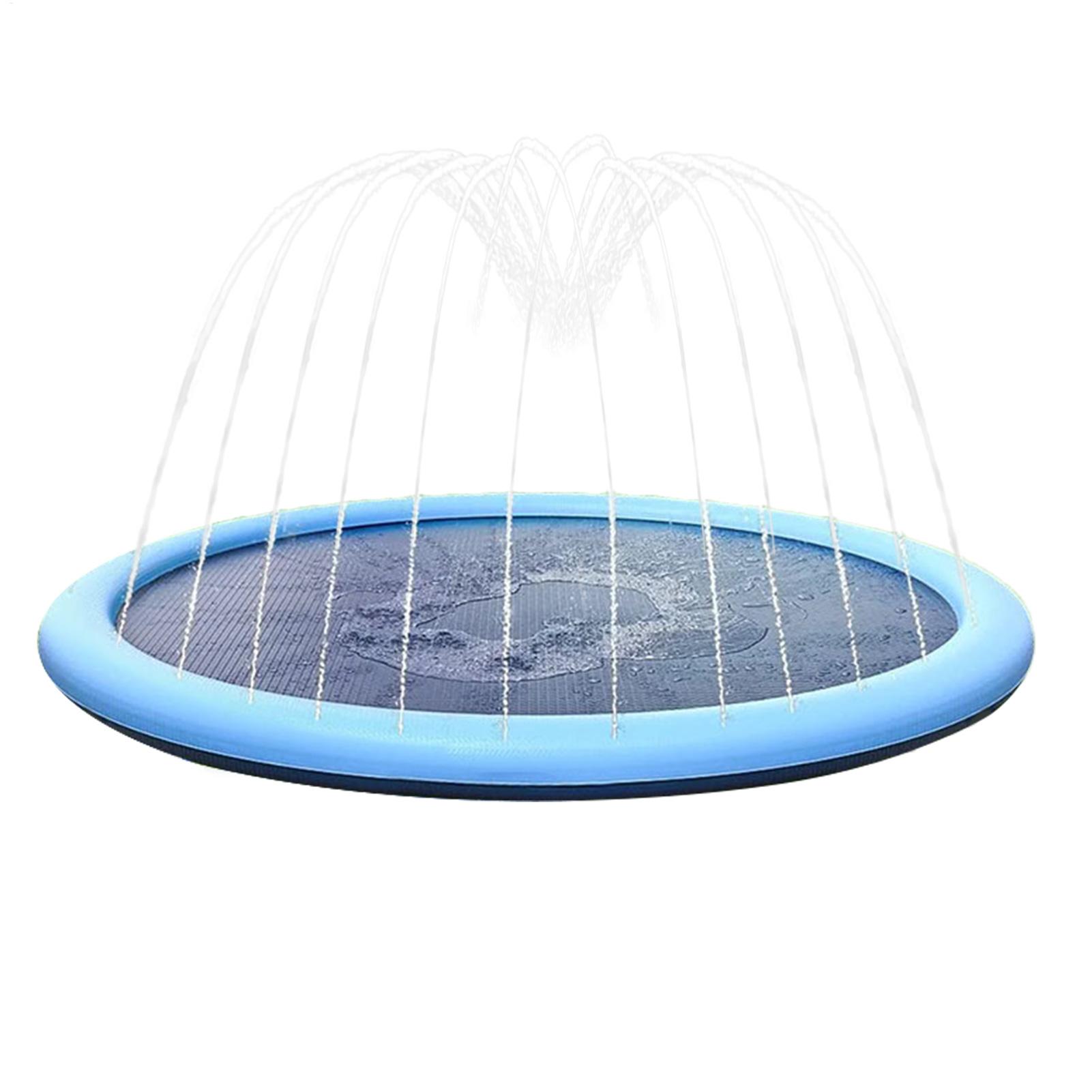 Kids Sprinkler Play Mat with S - Sprinkler Splash Pad 评论和价格