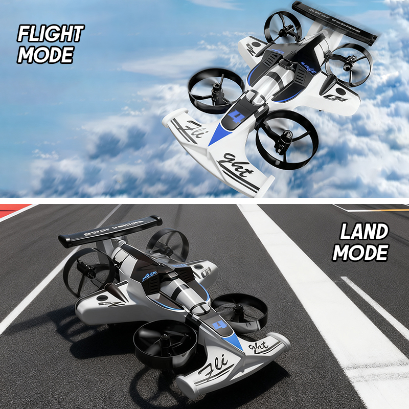 2in1 Mini Drone Air-Ground Fly - Kids Outdoor Car 评论和价格
