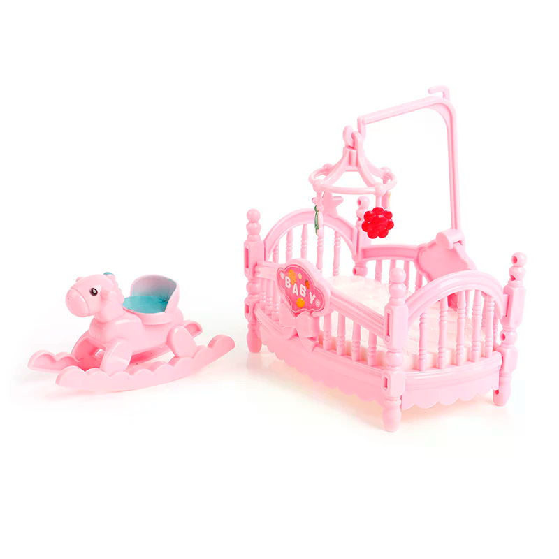 Miniature Crib Wooden Horse Se - Kids Outdoor Chair Plastic 评论和价格