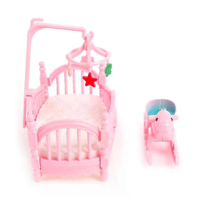 Miniature Crib Wooden Horse Se - Kids Outdoor Chair Plastic 评论和价格