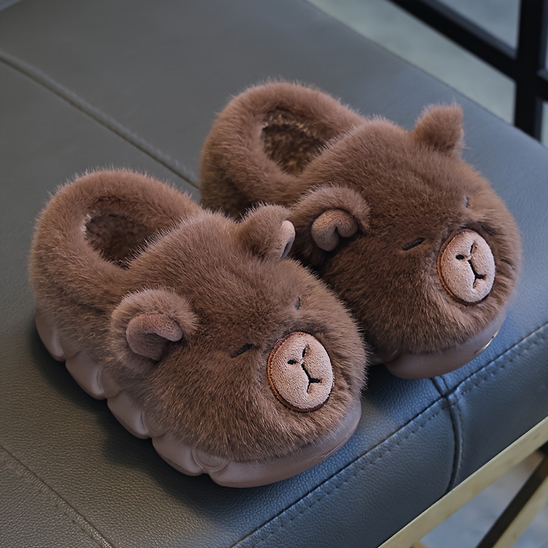Kids Winter Warm Cotton Slippe - Kids Indoor Outdoor Slippers 评论和价格