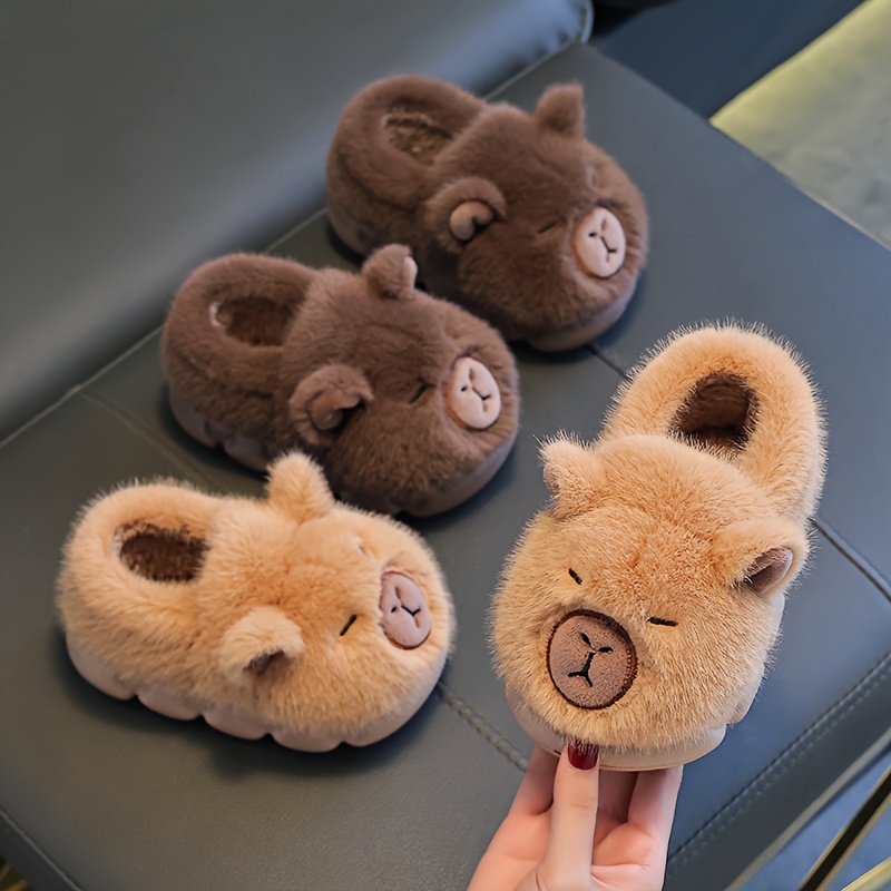 Kids Winter Warm Cotton Slippe - Kids Indoor Outdoor Slippers 评论和价格