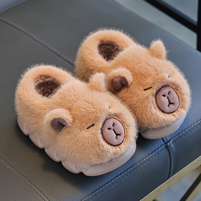 Kids Winter Warm Cotton Slippe - Kids Indoor Outdoor Slippers 评论和价格