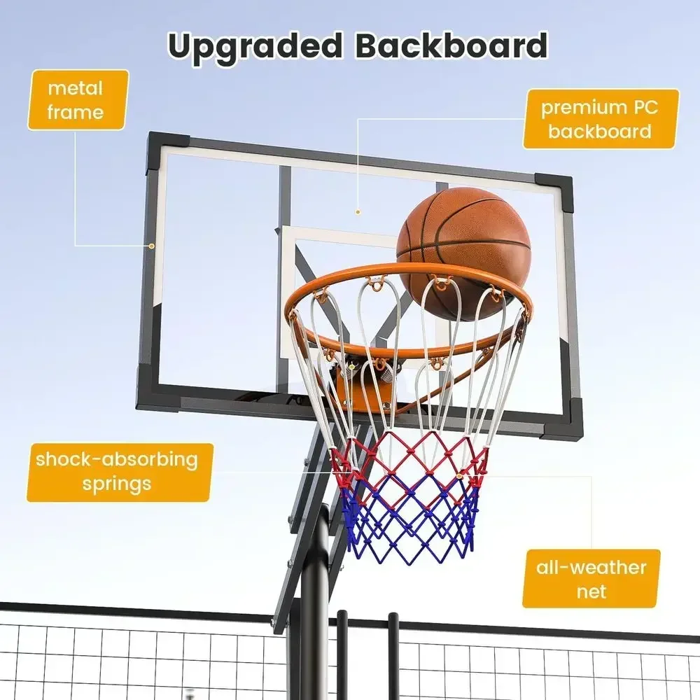 Portable Outdoor Basketball Ho - Kids Outdoor Basketball Hoop 评论和价格