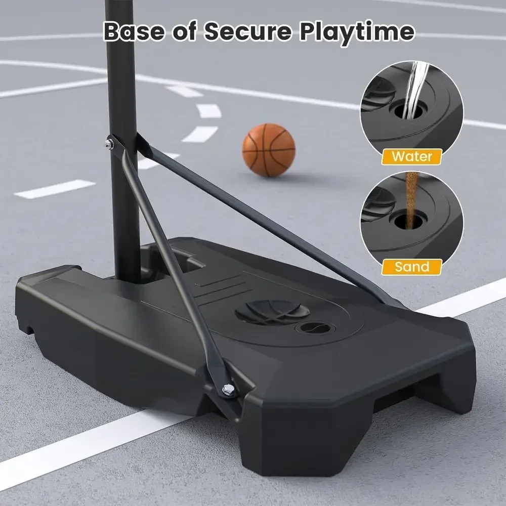 Portable Outdoor Basketball Ho - Kids Outdoor Basketball Hoop 评论和价格