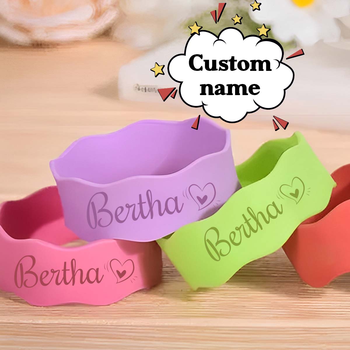 Custom Name Silicone Tumbler S - Kids Outdoor Water 评论和价格