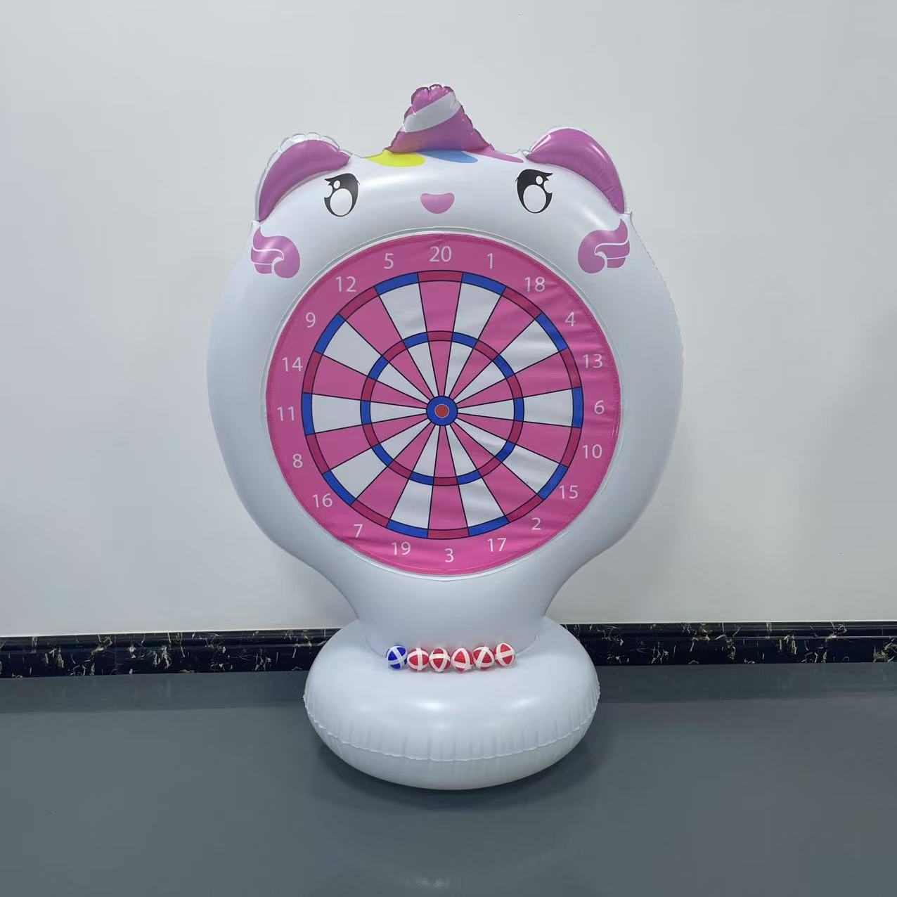 Inflatable Unicorn Throwing Ga - Outdoor Toys For Kids 评论和价格