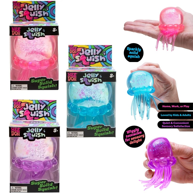 Squishy Needoh Jellyfish Beach - Outdoor Toys For Kids 评论和价格
