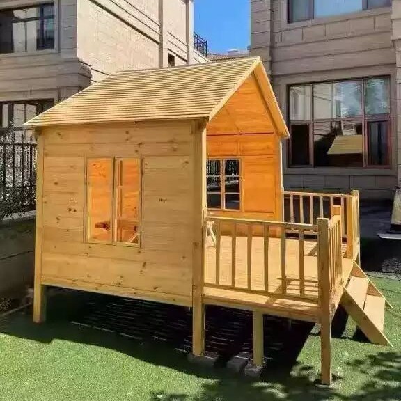 Outdoor Movable Assembly Homes - Kids Outdoor Playhouse 评论和价格