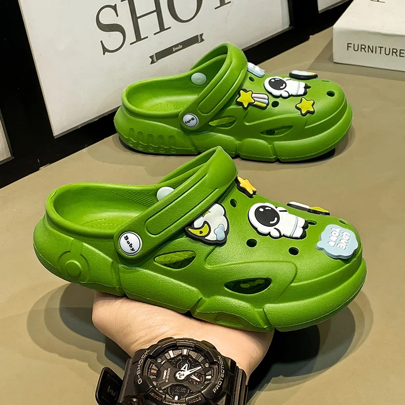 Childrens Sandals Antiskid Bre - Kids Indoor Outdoor Slippers 评论和价格