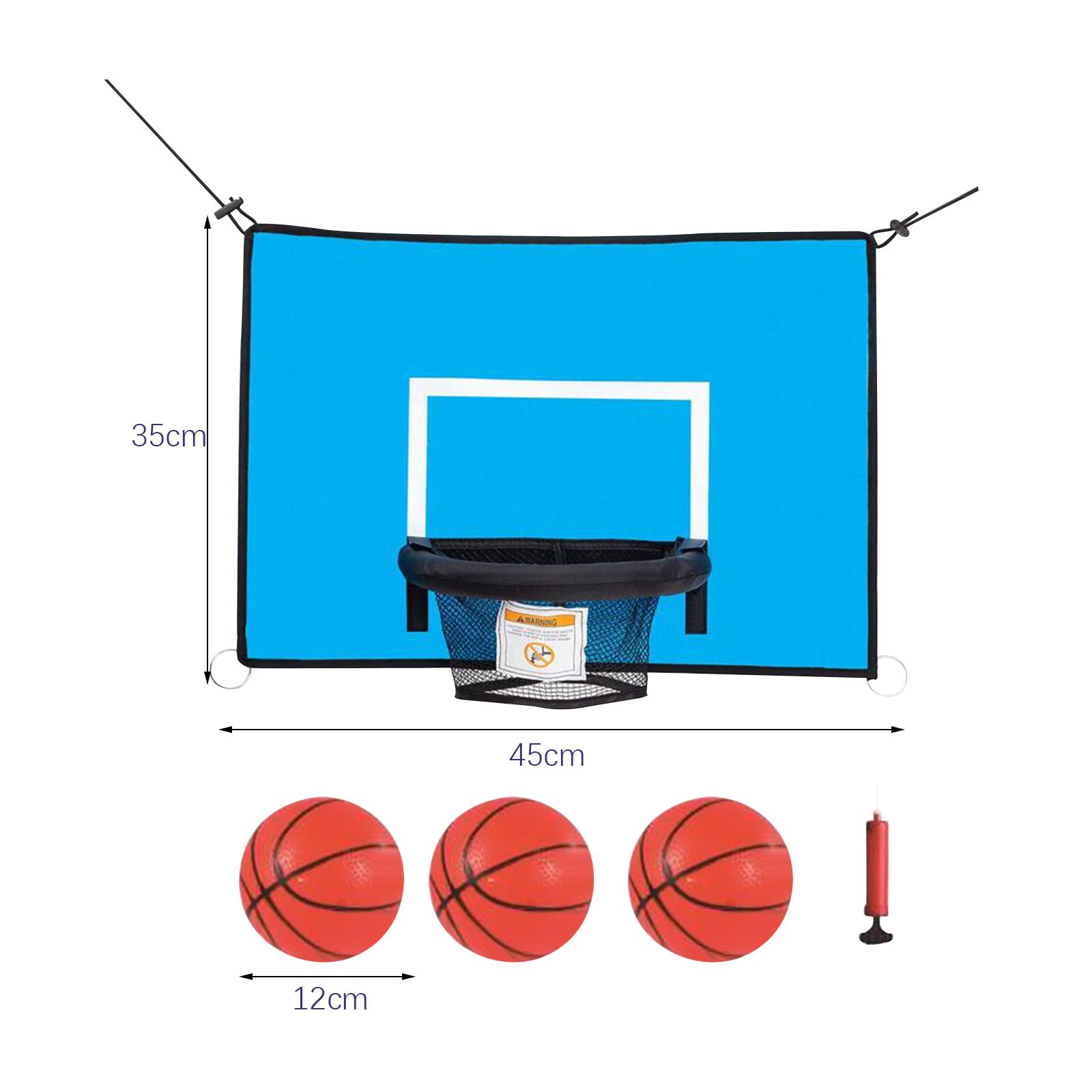 Trampoline Basketball Hoop PVC - Kids Outdoor Basketball Hoop 评论和价格