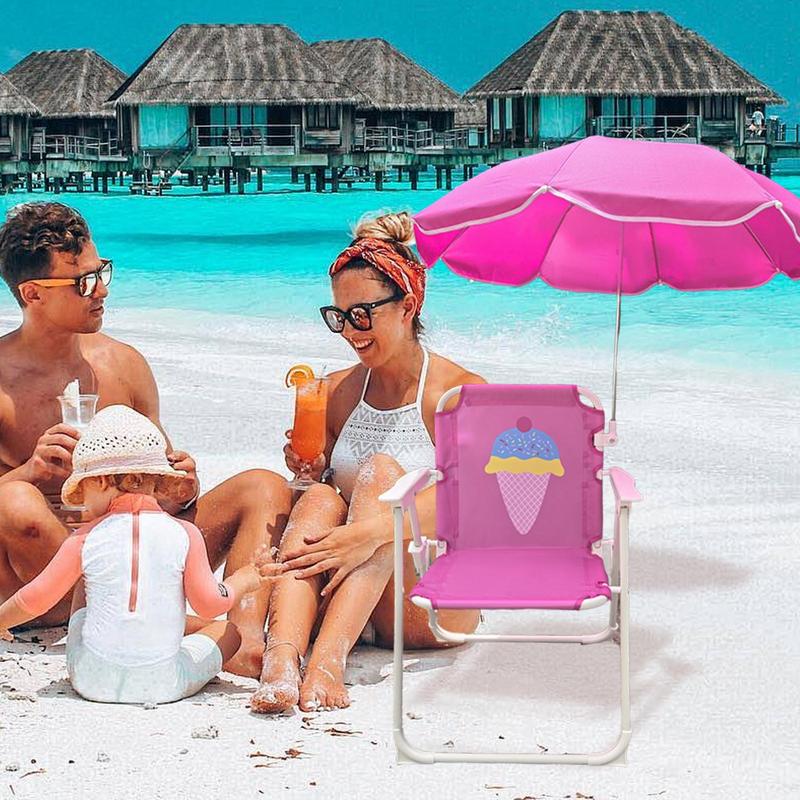 Kids Umbrella Chair Beach Sand - Kids Outdoor Umbrella Chair 评论和价格