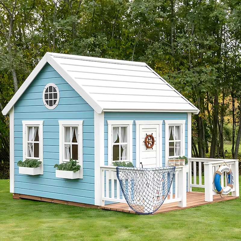 Outdoor Garden Cubby House Chi - Kids Outdoor Playhouse 评论和价格